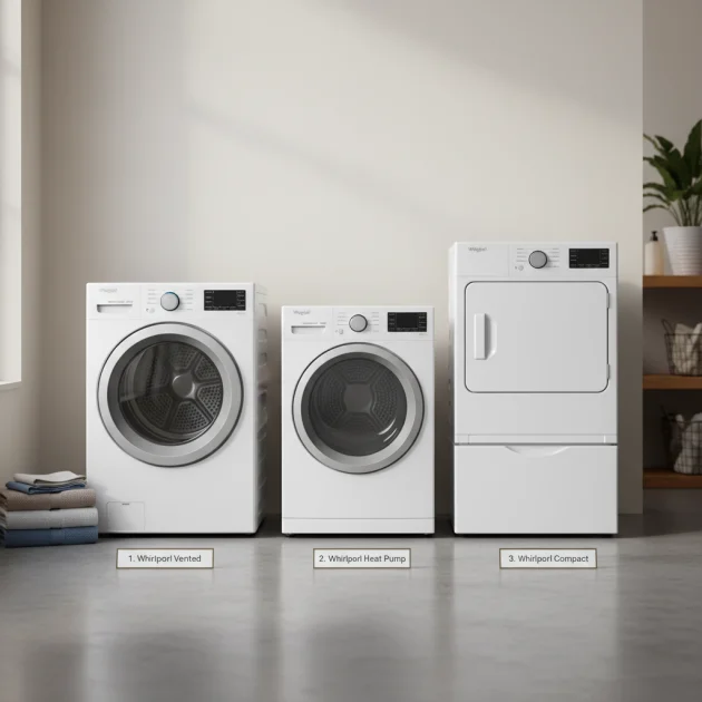 Whirlpool Clothes Dryer for Apartments: Top 3 Picks